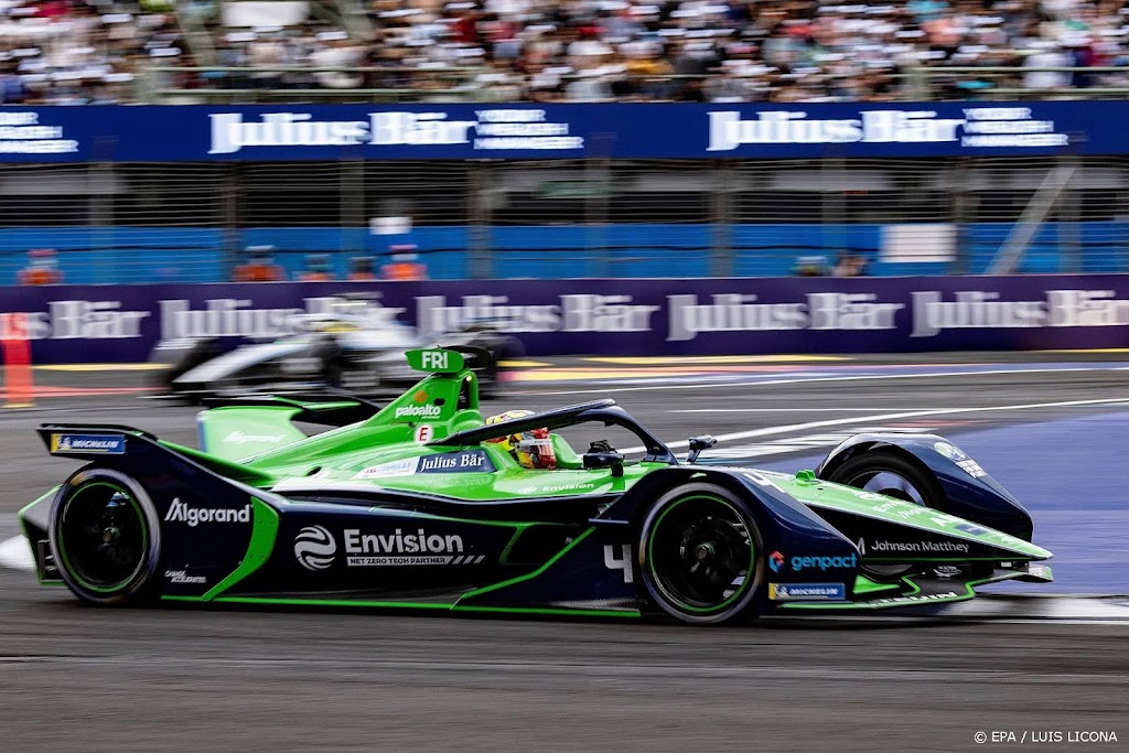 Frijns racet naar tweede plaats in E-prix Rome