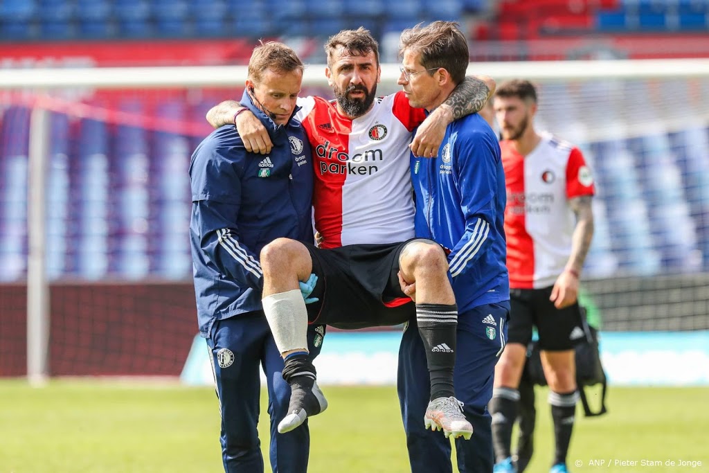 Aanvaller Pratto mogelijk niet meer in actie voor Feyenoord