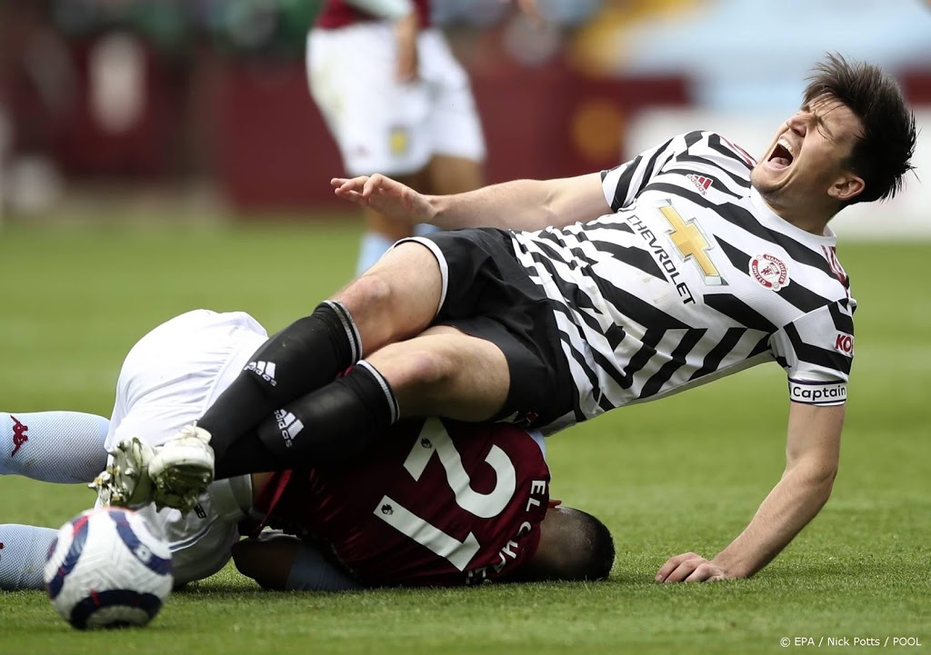 Onzekerheid bij ManUnited over blessure aanvoerder Maguire