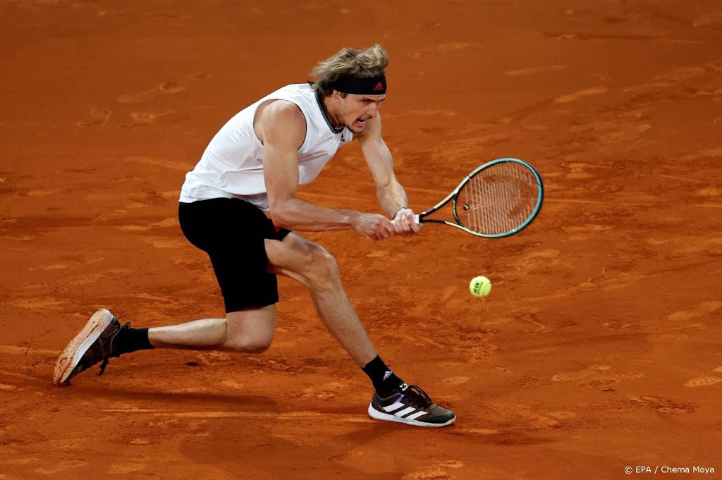 Tennisser Zverev wint toernooi van Madrid voor tweede keer