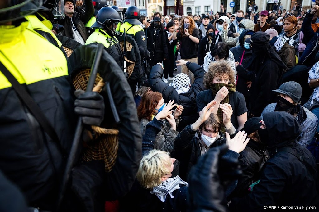 Amnesty wil onderzoek naar optreden politie bij UvA