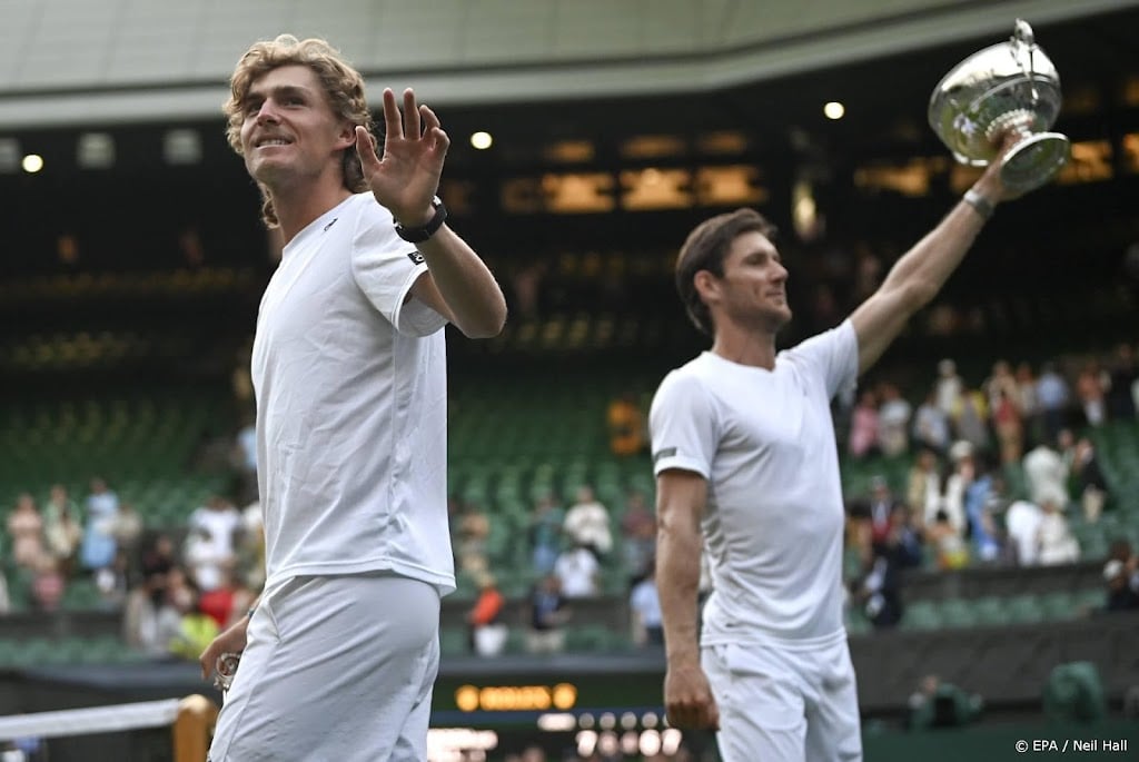 Australisch duo Ebden/Purcell wint Wimbledon na finale van 4 uur