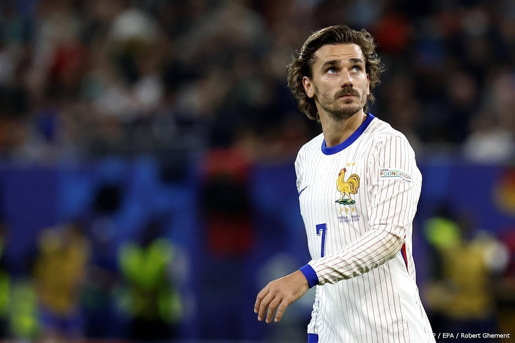 Griezmann op de bank bij Fransen bij halve finale tegen Spanje