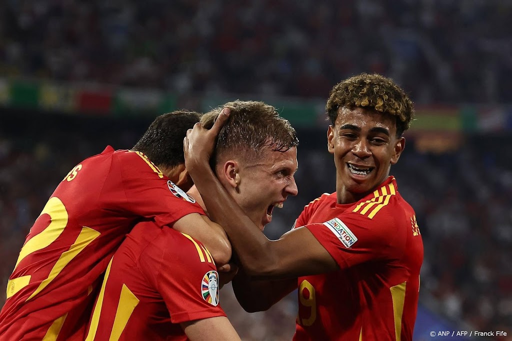 Spanje eerste land met negen verschillende doelpuntenmakers op EK