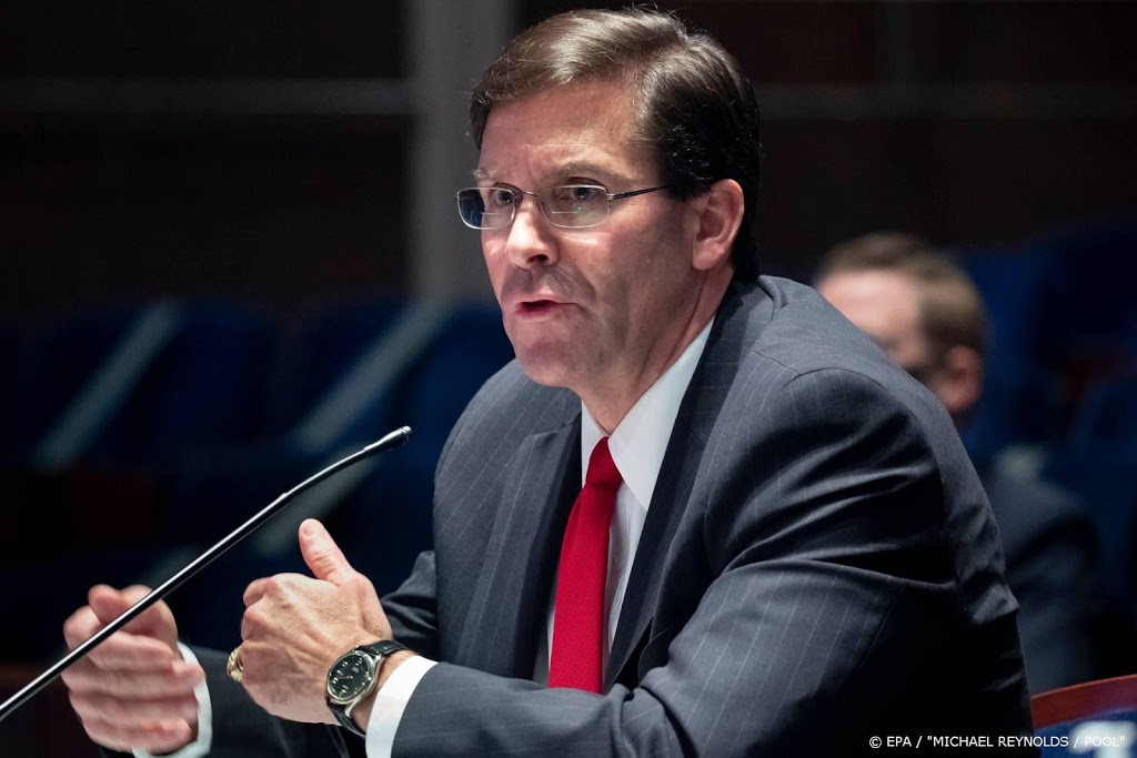 Esper: troepenmacht VS in Afghanistan wordt flink kleiner