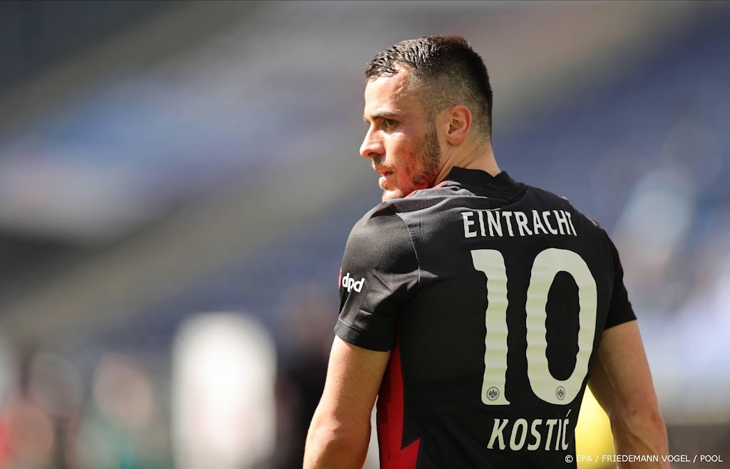 Eintracht Frankfurt zonder Kostic in Europese Supercup