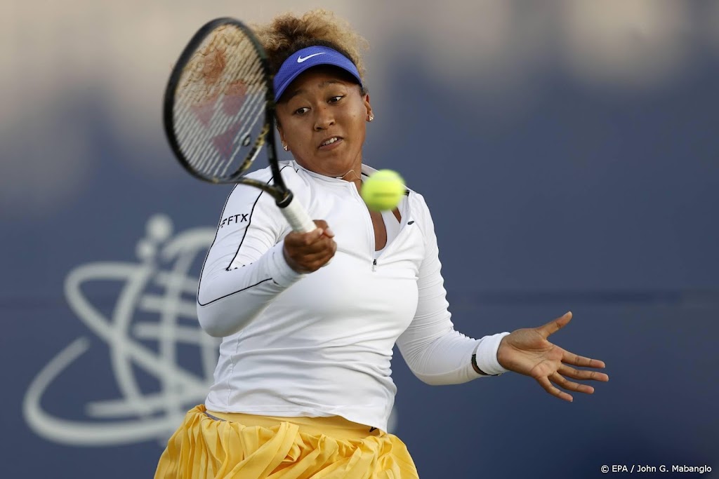 Tennisster Osaka geeft in Toronto in eerste ronde geblesseerd op