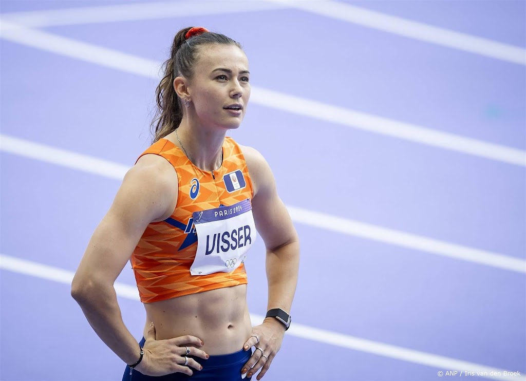 Visser snelt in toptijd naar olympische finale 100 meter horden