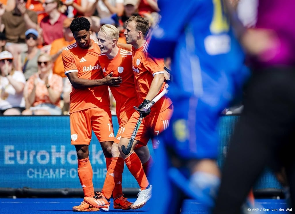 Hockeyers openen EK met zege op Spanje