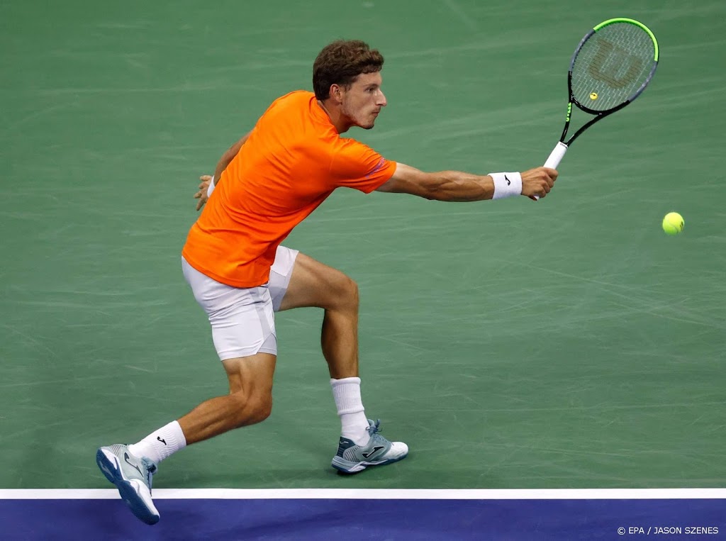 Carreno Busta na lange vijfsetter naar halve finale US Open