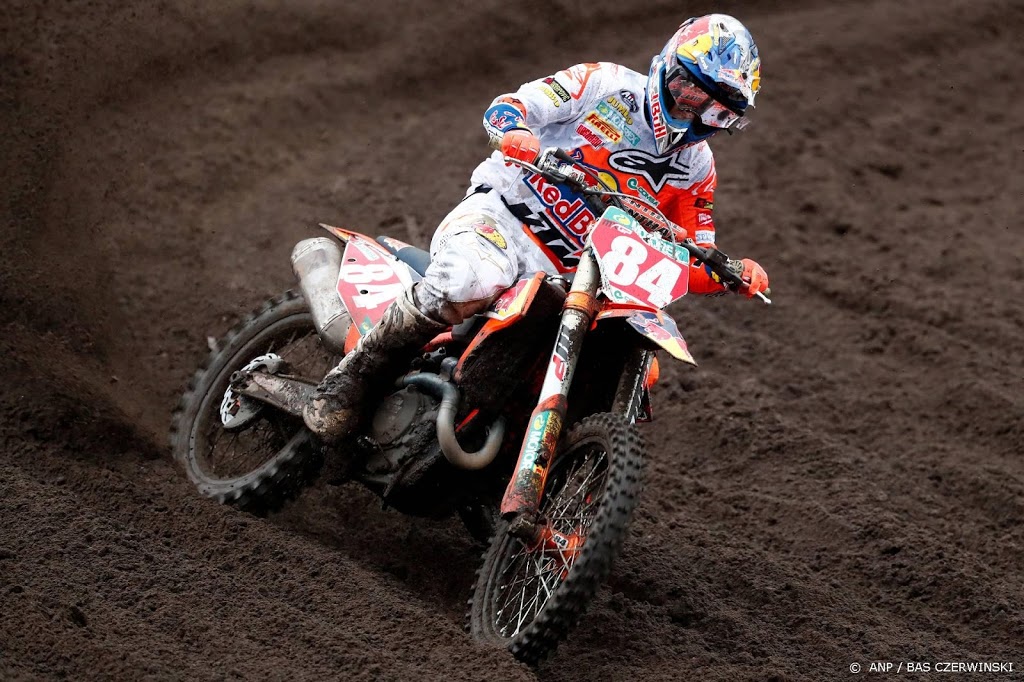 Motorcrosser Herlings na val niet in Grote Prijs Faenza