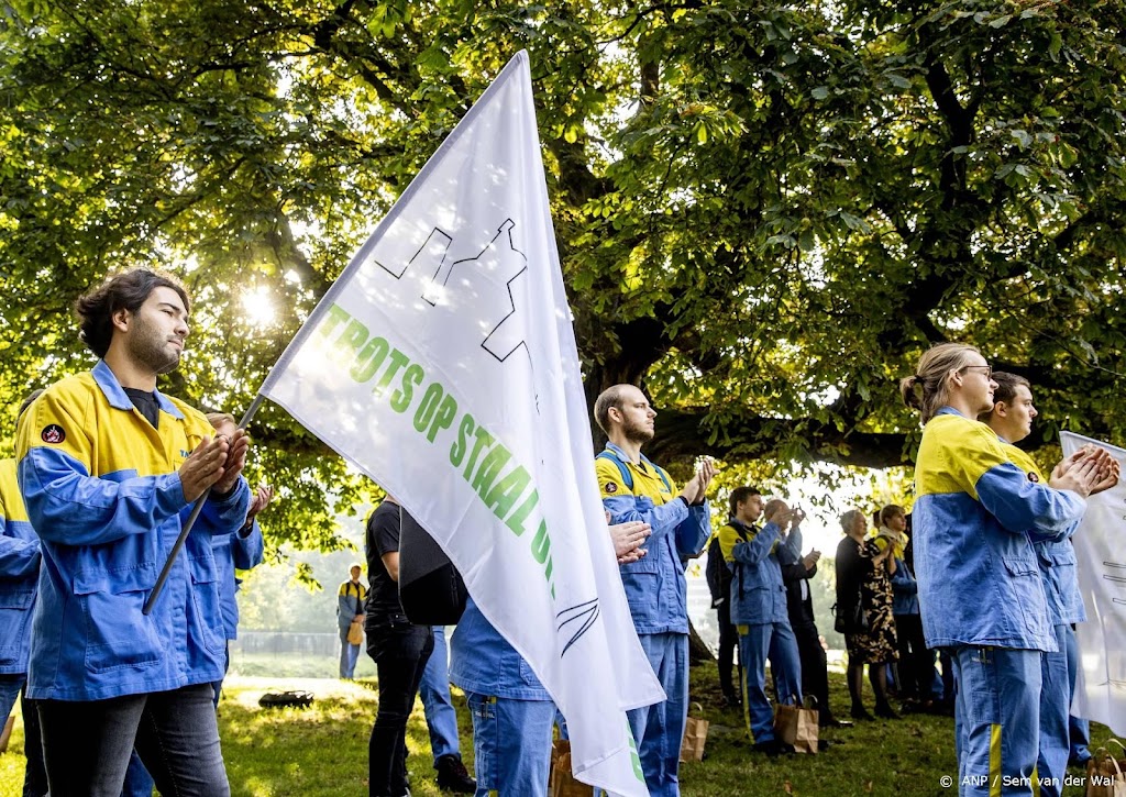 Bijna 200 medewerkers Tata Steel bij manifestatie
