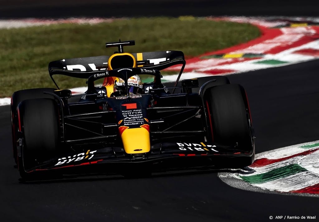 Verstappen vijfde in eerste training Grote Prijs van Italië