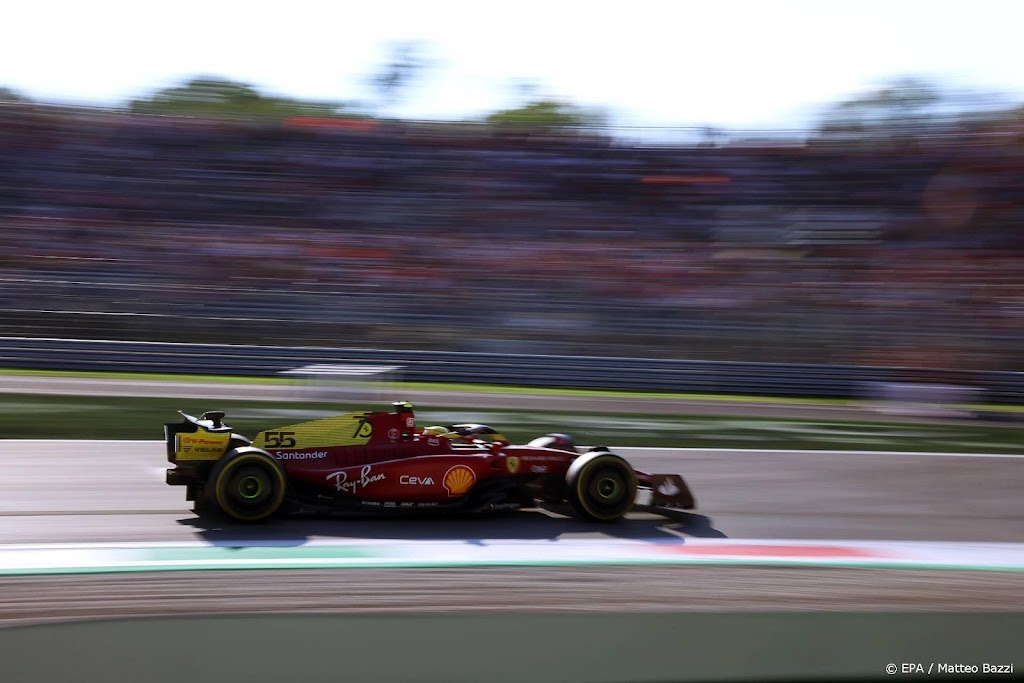 Alleen Sainz rapper dan Verstappen in tweede vrije training Monza