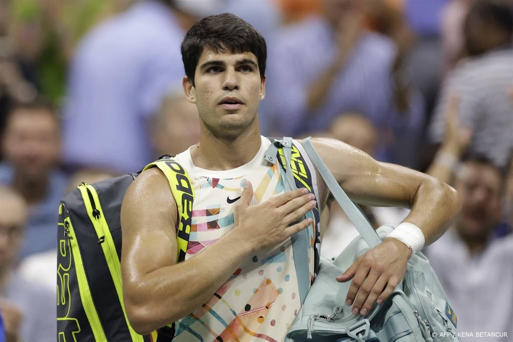 Alcaraz wil leren van verrassende uitschakeling bij de US Open