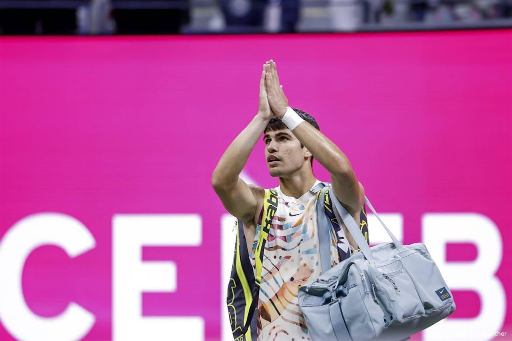 Alcaraz meldt zich af voor Daviscup na uitschakeling in US Open