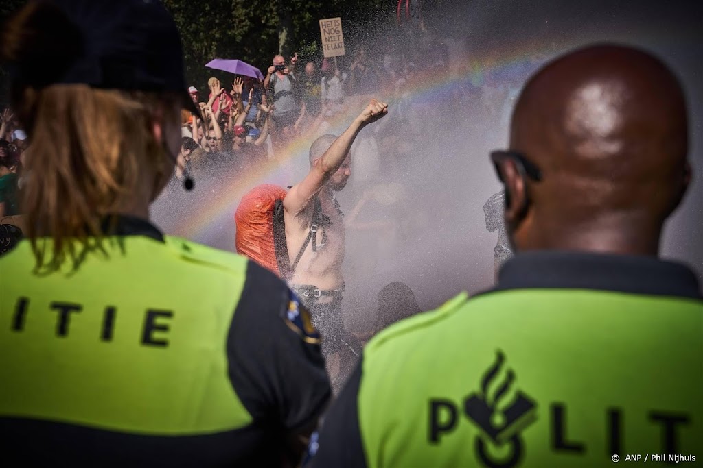 Steundemonstratie houdt er eerder mee op dan gepland