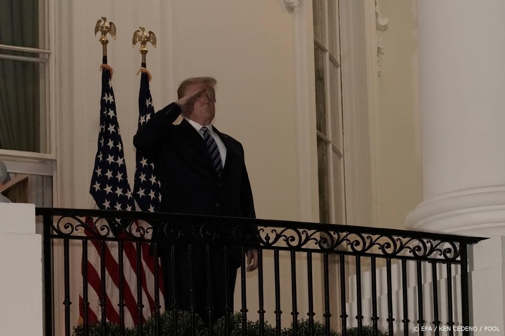 Lijfarts: Trump vanaf zaterdag weer bij publieke evenementen