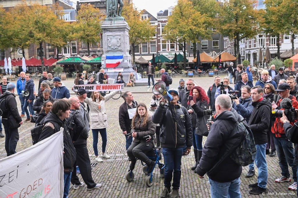 Meeste gearresteerde demonstranten Den Haag nog vast
