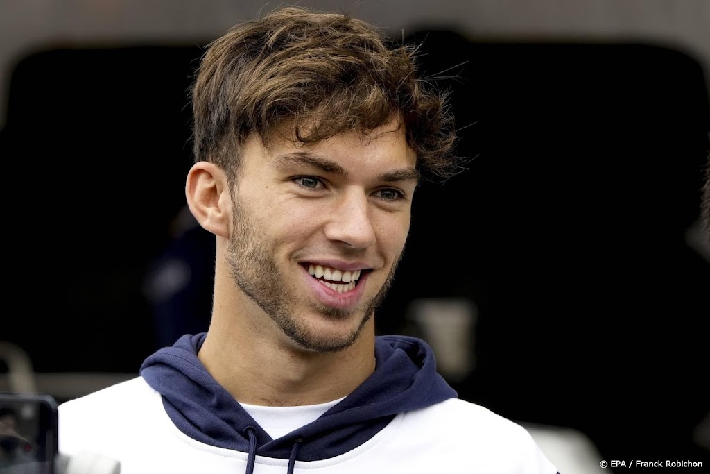 Geschrokken Gasly bestraft voor te hard rijden onder rode vlag