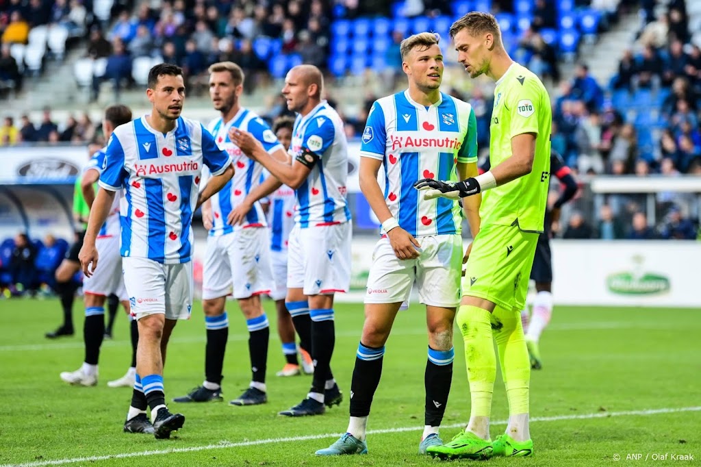 Keeper Noppert voelt zich schuldig aan nederlaag Heerenveen