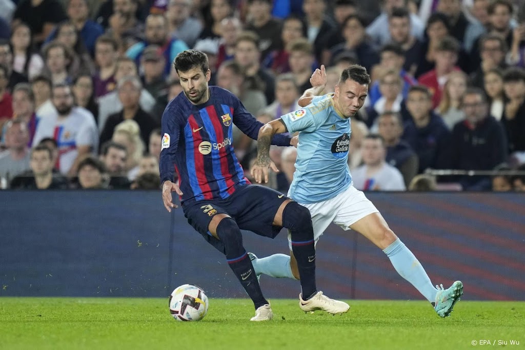 FC Barcelona wint van Celta en treft Real Madrid als koploper