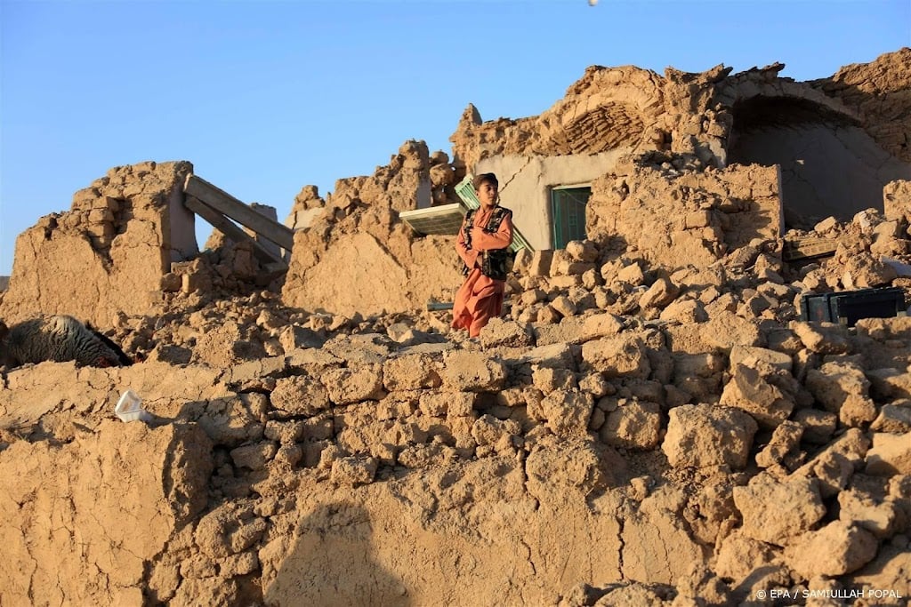 Zoektocht naar slachtoffers aardbevingen Afghanistan gaat door