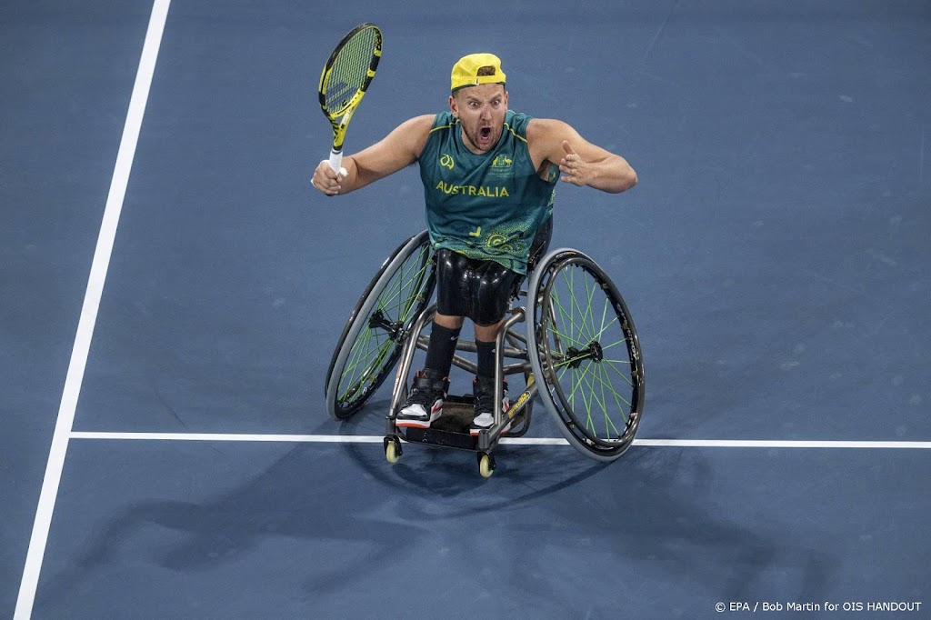 Australische rolstoeltennisser Alcott stopt na 'golden slam'