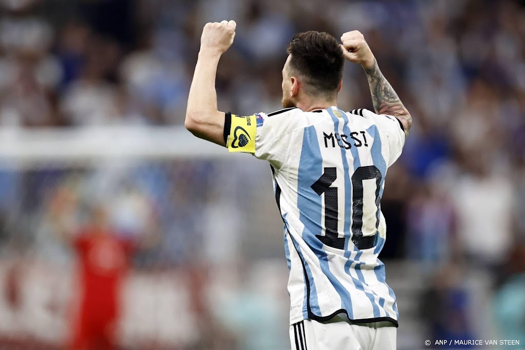 Messi na benutte strafschop tegen Oranje op vier doelpunten