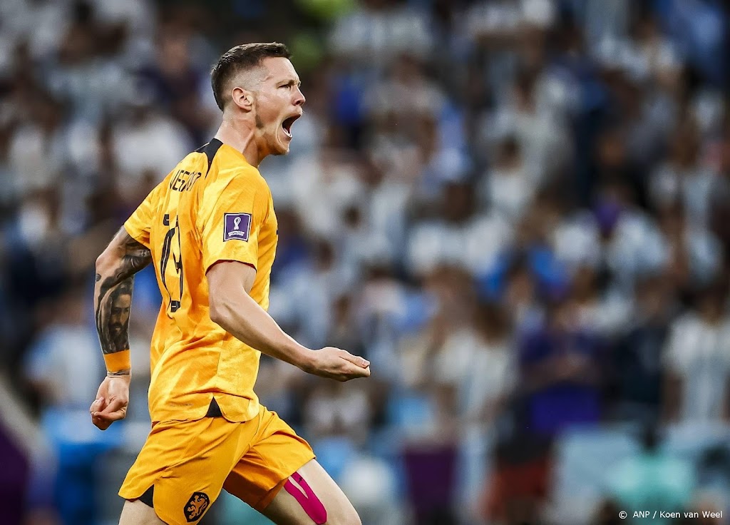 Nederlands elftal en Argentinië gaan verlengen in kwartfinale WK
