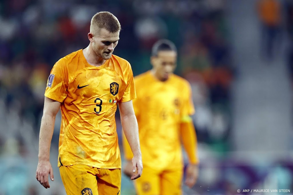 Oranje-verdediger De Ligt baalt van gebrek aan speelminuten op WK