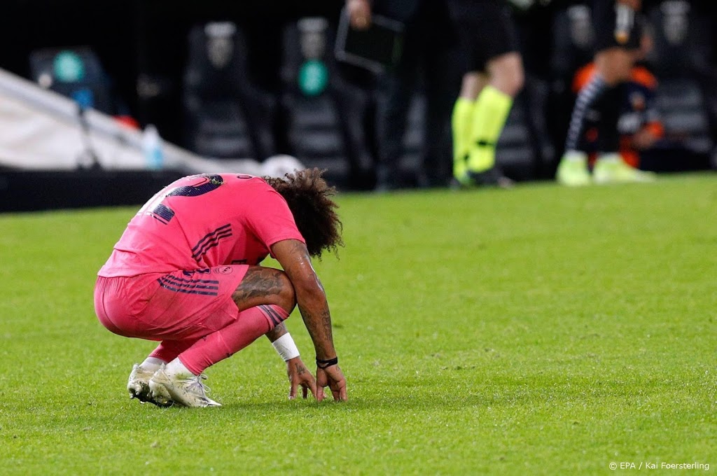 Real-trainer Zidane is ook Marcelo kwijt met blessure