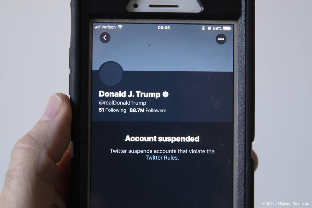 Geen weg terug voor Trump op Twitter