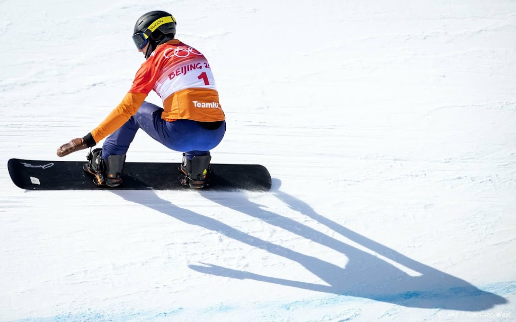 Snowboarder De Blois strandt op Spelen in eerste knock-outronde