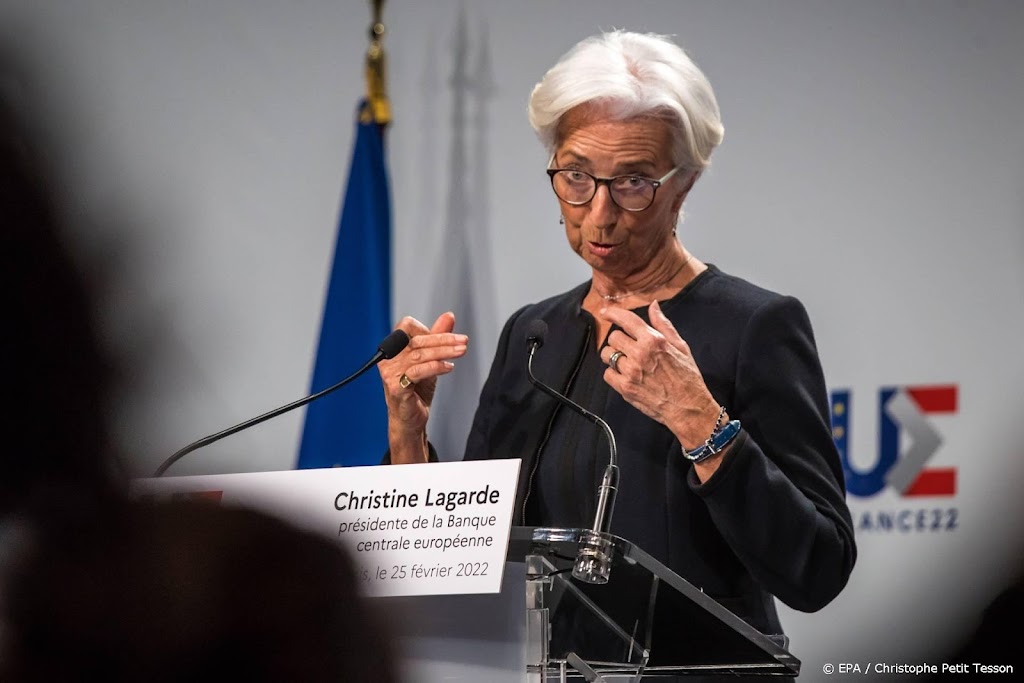 ECB somberder over economische groei door Oekraïne-oorlog