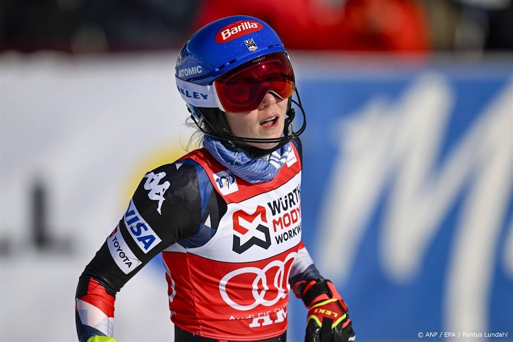 Skiester Shiffrin verzekert zich van eindzege wereldbeker slalom