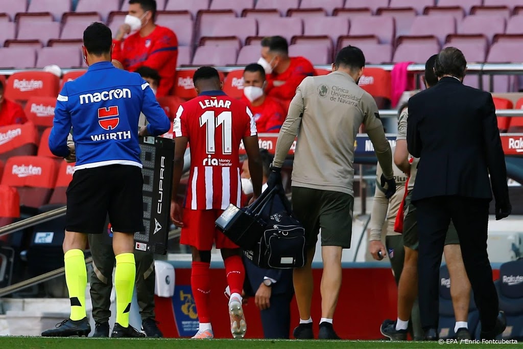 Atlético Madrid vervolgt titelstrijd zonder Lemar