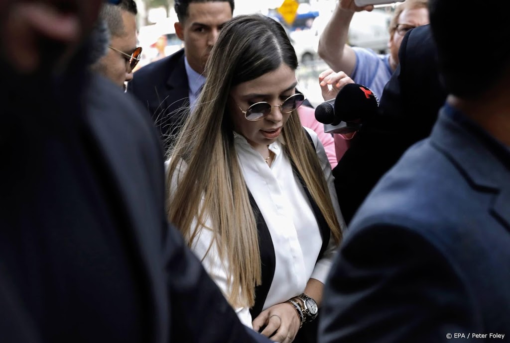 Vrouw van drugsbaron 'El Chapo' erkent rol in Sinaloa-drugskartel