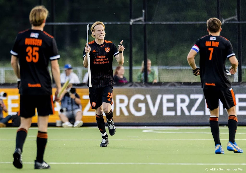 Hockeyers winnen nipt van koploper India in Pro League