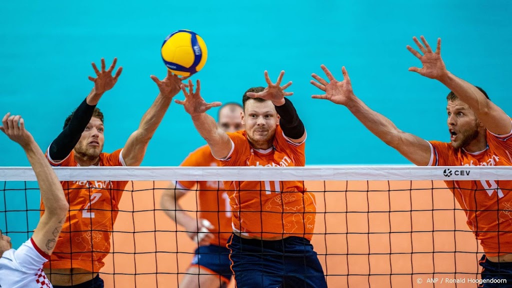 Volleyballers ondanks nederlaag naar kwartfinale Nations League