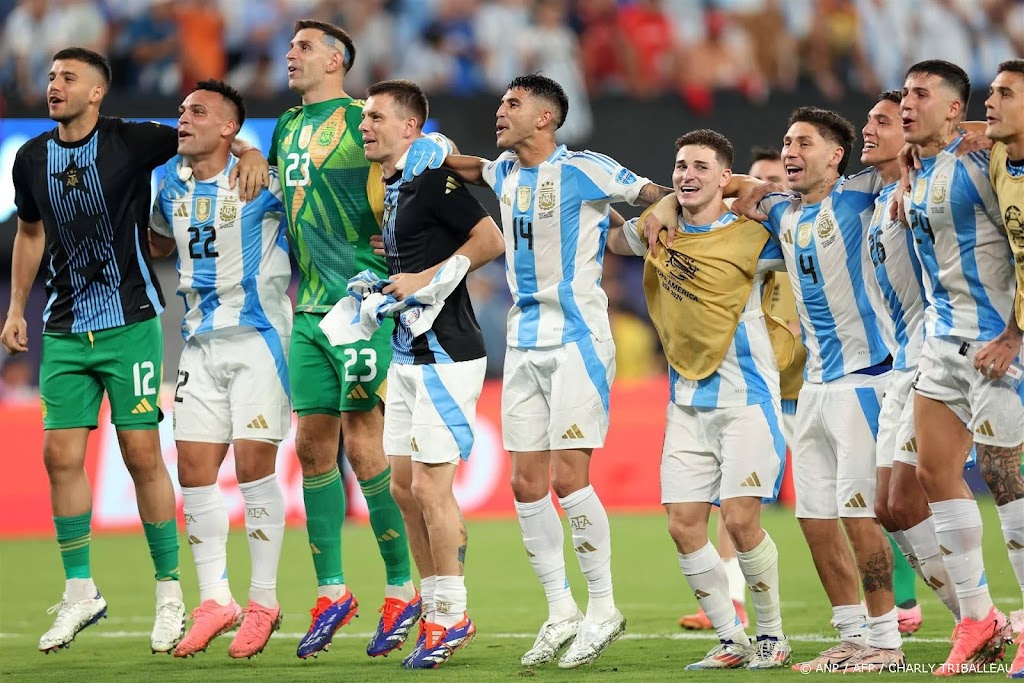 Argentinië opnieuw naar finale Copa América na zege op Canada