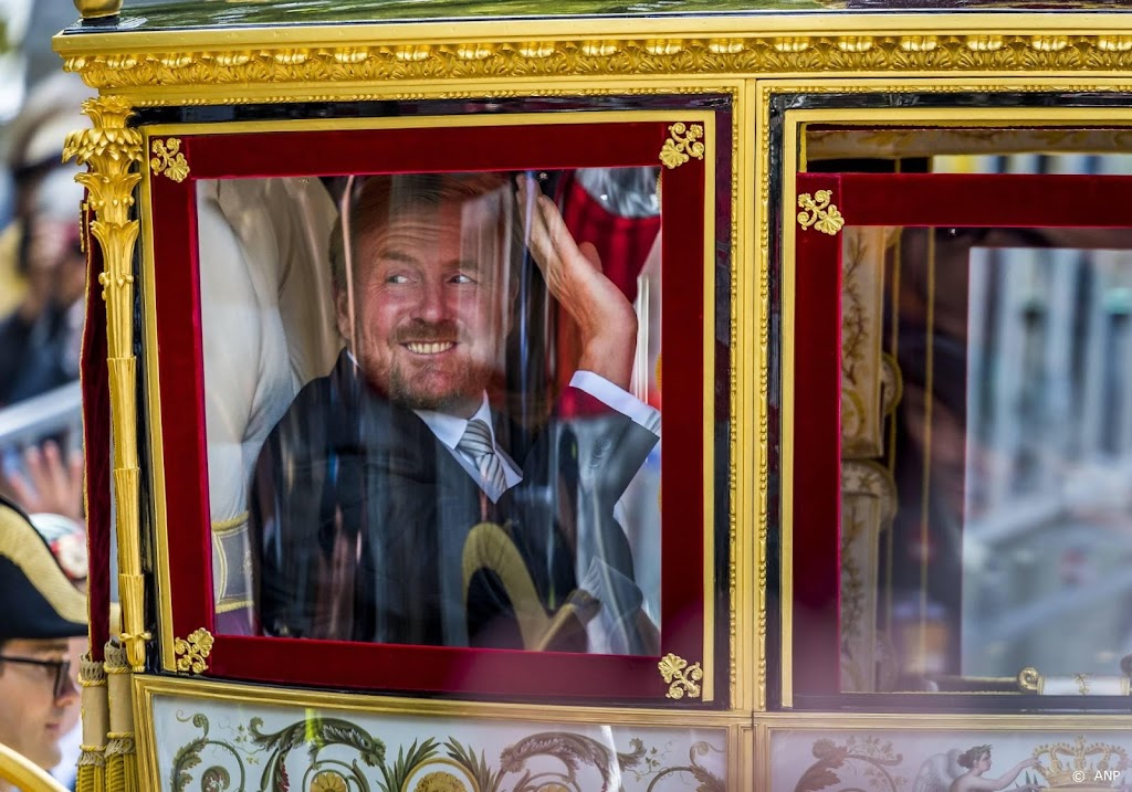 Koning maakt ook dit jaar geen rijtoer op Prinsjesdag