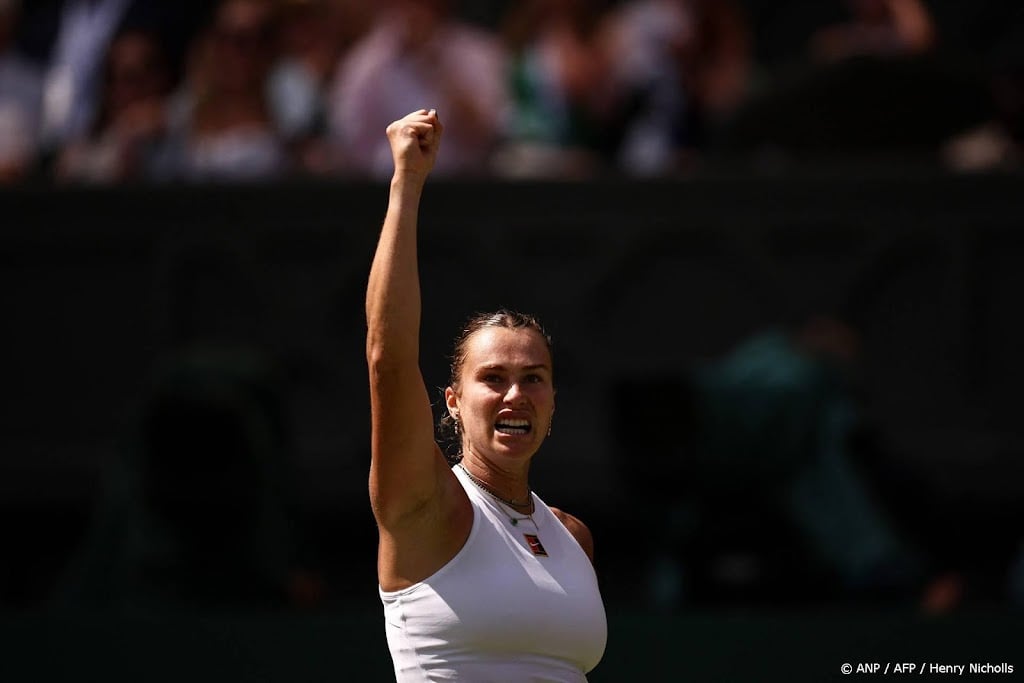 Sabalenka wint in Cincinnati eerste partij sinds Wimbledon
