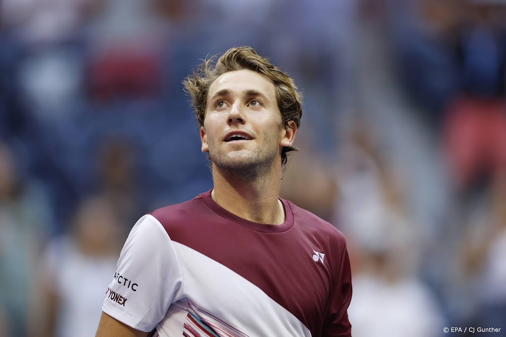 Noorse tennisser Ruud eerste finalist op US Open