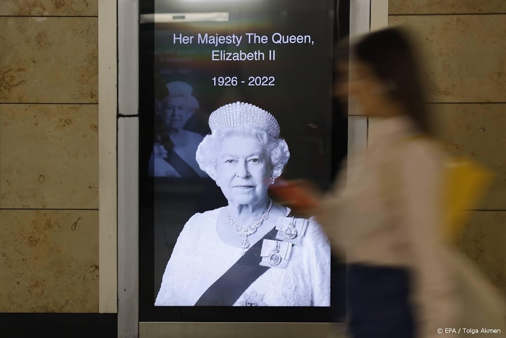 Staatsbegrafenis koningin Elizabeth is op maandag 19 september