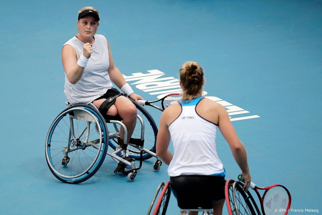 Tennisduo De Groot/Van Koot opnieuw de beste in Parijs
