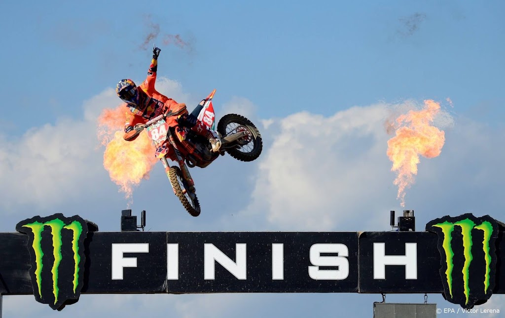 Motorcrosser Herlings pakt voor tweede keer wereldtitel in MXGP