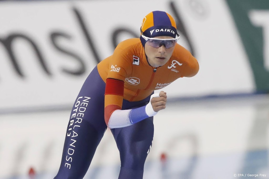 Schaatsster Beune stelt 3e olympisch startbewijs op 3000 m zeker