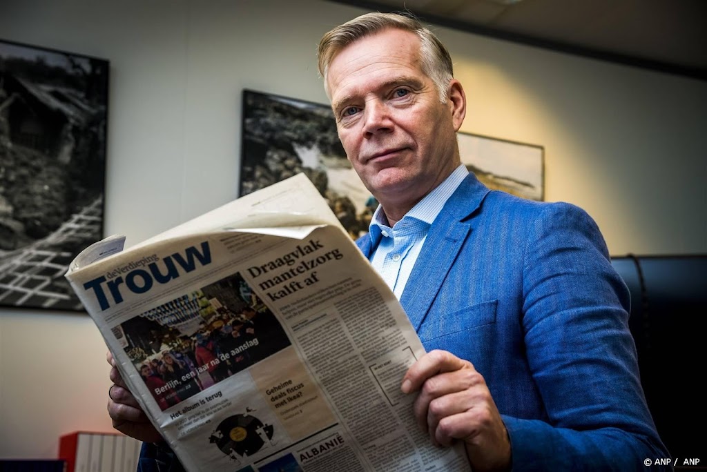 Cees van der Laan stopt na tien jaar als hoofdredacteur Trouw