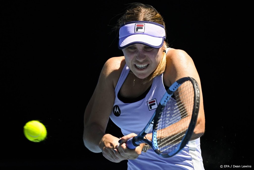 Titelverdedigster Sofia Kenin uitgeschakeld op Australian Open